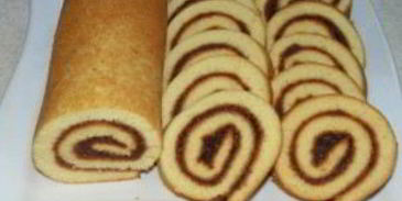 рулет с вареньем