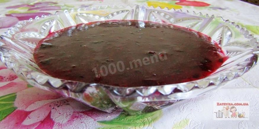 Рецепт сырого варенья из красной и черной смородины