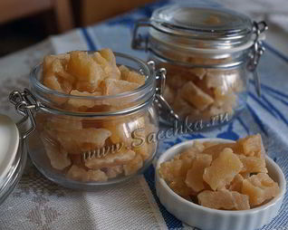 Цукаты из дыни