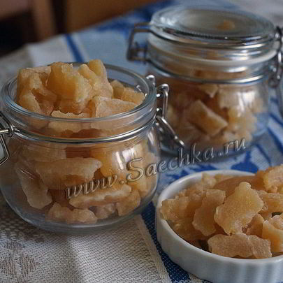 Цукаты из дыни
