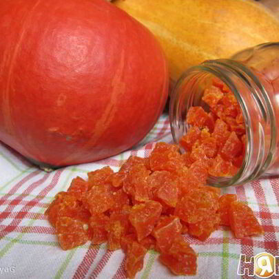 Цукаты из тыквы