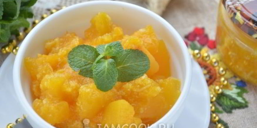 Рецепт тыквенного варенья