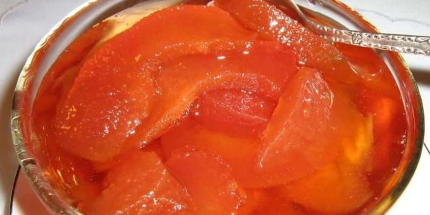 Рецепт варенья из айвы в сиропе