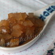 Рецепт Варенья из кабачков Украинский ананас