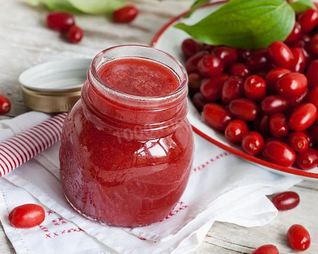 Варенье из кизила в мультиварке