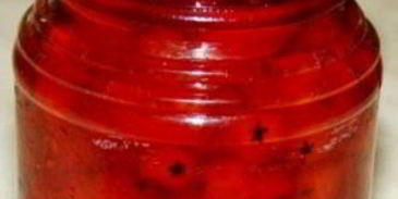 варенье из лесной рябины