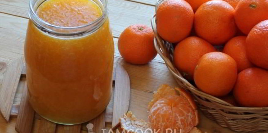 Рецепт варенья из мандаринов