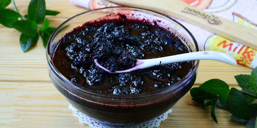 Рецепт варенья из шелковицы на зиму