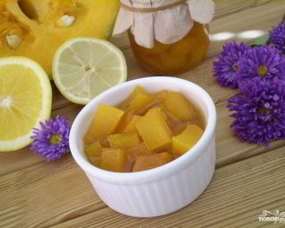 Варенье из тыквы с имбирем и лимоном