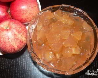 Варенье из яблок в микроволновке