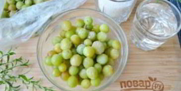 варенье из замороженного крыжовника