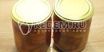 яблочное варенье дольками