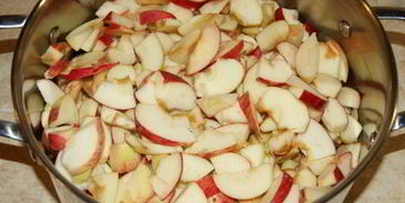 яблочный конфитюр за 3 минутки