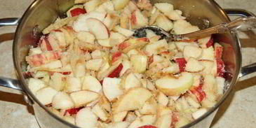 яблочный конфитюр за 3 минутки