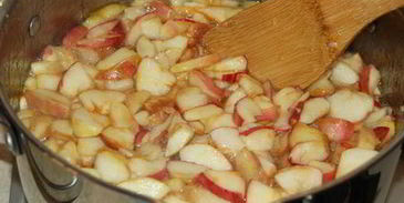 яблочный конфитюр за 3 минутки