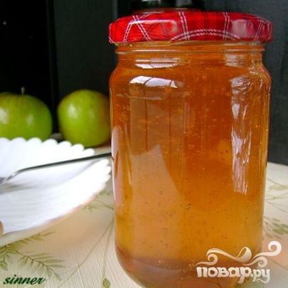 Яблочный конфитюр