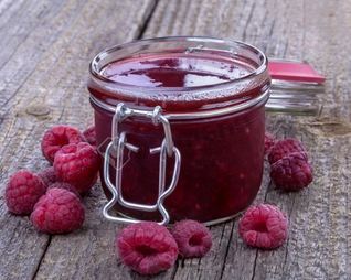 Желейное варенье из малины