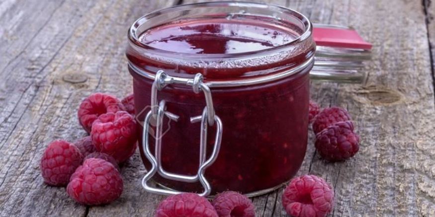 Рецепт желейного варенья из малины