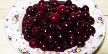 вишня в собственном соку на зиму