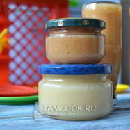 Рецепт Яблочного пюре на зиму для детей