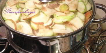 яблочный сок с имбирем на зиму