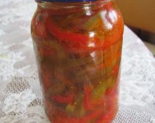 Заготовка кисло-сладкий перец