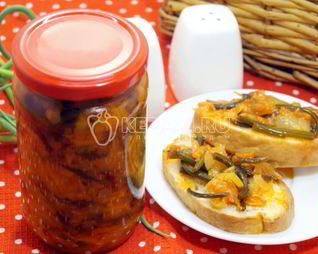 Закусочные чесночные стрелки