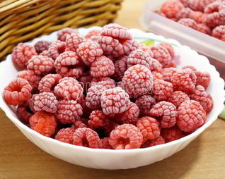 Заморозка малины на зиму