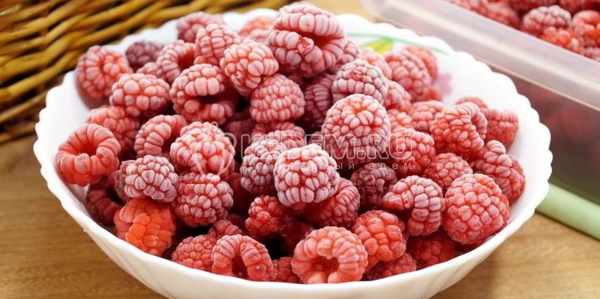 Рецепт заморозки малины на зиму