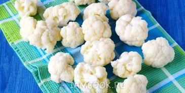 заморозка цветной капусты на зиму