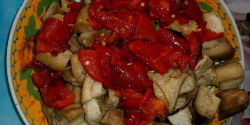 Рецепт запеченных овощей на зиму