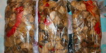 запеченные овощи на зиму