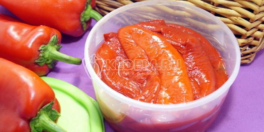 Рецепт запеченных перцев