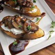 Рецепт Брускетты с грибами