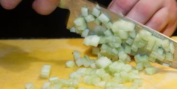 брускетта с лососем и сливочным сыром