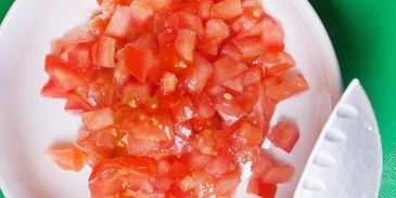 брускетта с лососем