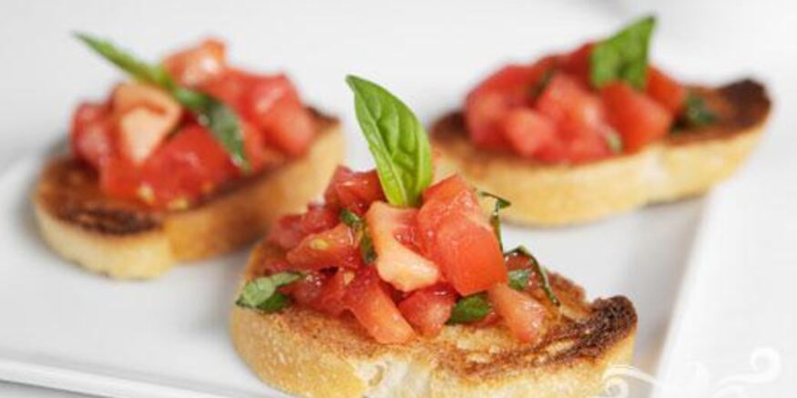 Рецепт итальянских брускетт
