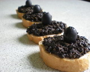 Оливковая брускетта