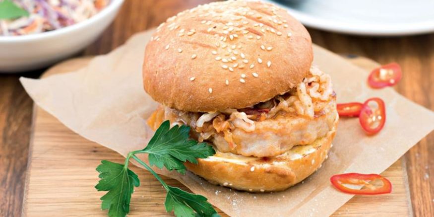 Рецепт азиатского бургера
