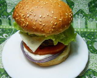 Большой чизгамбургер