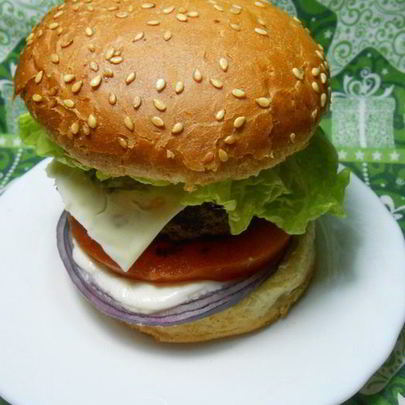 Большой чизгамбургер