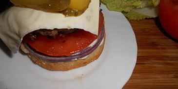 большой чизгамбургер