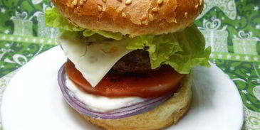 большой чизгамбургер