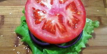 брутальный бургер с говядиной