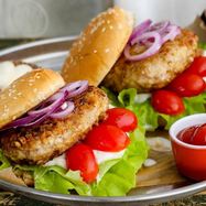 Рецепт Бургера из курицы и индейки