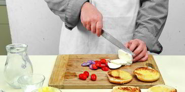 бургер из курицы и индейки