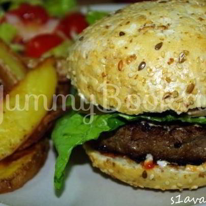 Бургер по-домашнему