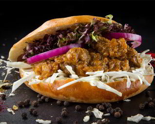 Бургер с гуляшом