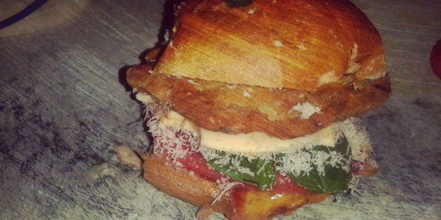 Рецепт бургера с куриной котлетой