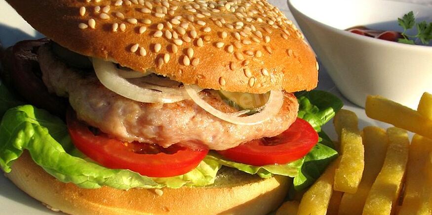 Рецепт бургера с курицей